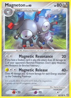 Pokémon-Karte Magneton 042/100