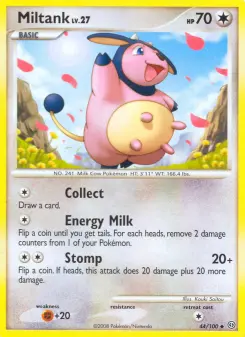 Pokémon-Karte Miltank 044/100