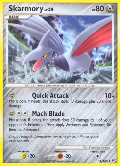 Pokémon-Karte Skarmory 051/100
