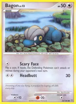 Pokémon-Karte Bagon 053/100