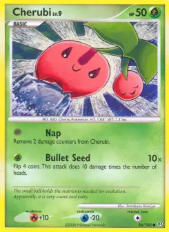 Pokémon-Karte Cherubi 056/100