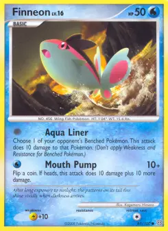 Pokémon-Karte Finneon 061/100