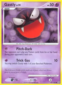 Pokémon-Karte Gastly 062/100