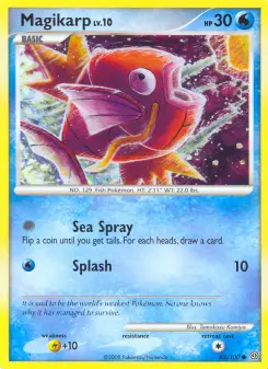 Pokémon-Karte Magikarp 065/100