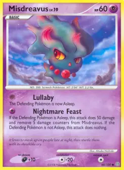 Pokémon-Karte Misdreavus 068/100