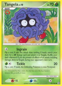 Pokémon-Karte Tangela 078/100