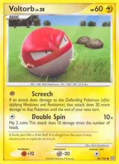 Pokémon-Karte Voltorb 080/100