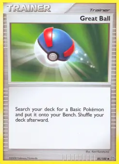 Pokémon-Karte Great Ball 085/100