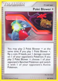Pokémon-Karte Poké Blower + 088/100