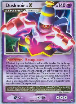 Pokémon-Karte Dusknoir 096/100