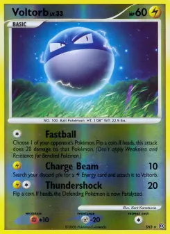 Pokémon-Karte Voltorb SH3