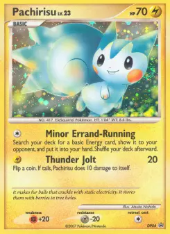 Pokémon-Karte Pachirisu DP04