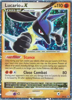 Pokémon-Karte Lucario DP12