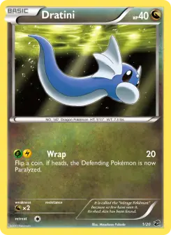 Pokémon-Karte Dratini 001/020