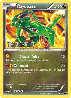 Pokémon-Karte Rayquaza 011/020