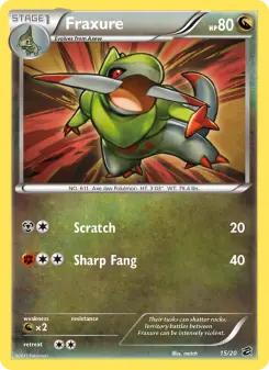 Pokémon-Karte Sharfax 015/020