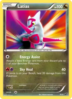 Pokémon-Karte Latias 009/020