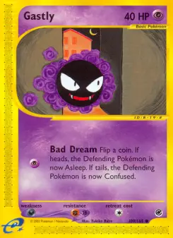 Pokémon-Karte Gastly 109/165