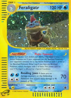 Pokémon-Karte Feraligatr 012/165