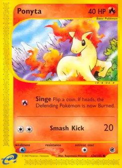 Pokémon-Karte Ponyta 126/165