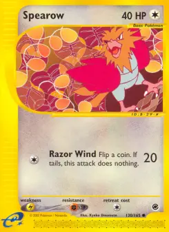 Pokémon-Karte Spearow 130/165