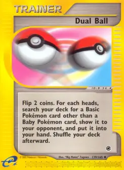 Pokémon-Karte Dual Ball 139/165