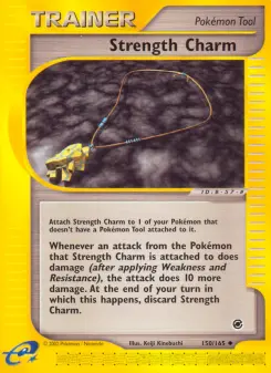 Pokémon-Karte Strength Charm 150/165