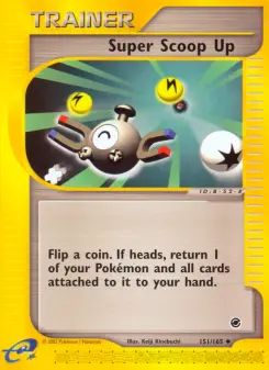 Pokémon-Karte Super Scoop Up 151/165