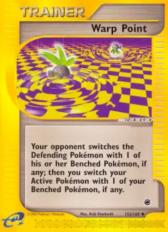 Pokémon-Karte Warp Point 152/165
