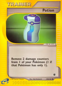 Pokémon-Karte Potion 156/165