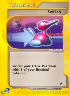 Pokémon-Karte Switch 157/165