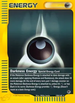 Pokémon-Karte Darkness Energy 158/165