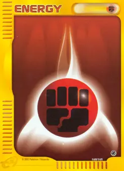Pokémon-Karte Fighting Energy 160/165