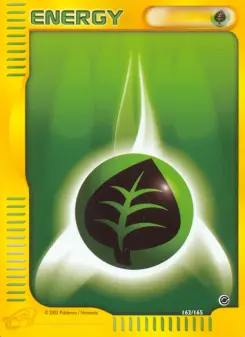 Pokémon-Karte Grass Energy 162/165
