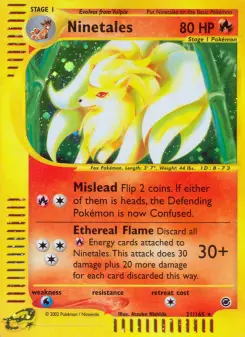 Pokémon-Karte Ninetales 021/165