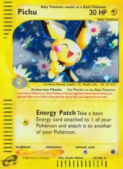 Pokémon-Karte Pichu 022/165