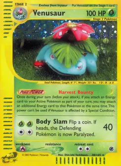 Pokémon-Karte Venusaur 030/165
