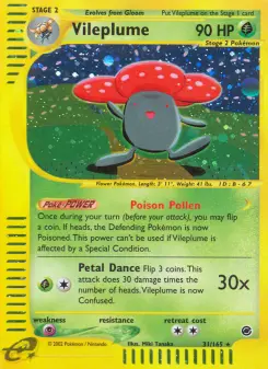 Pokémon-Karte Vileplume 031/165