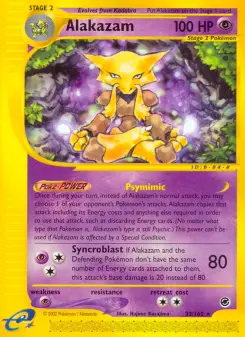 Pokémon-Karte Alakazam 033/165