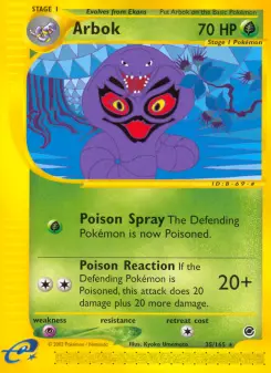 Pokémon-Karte Arbok 035/165
