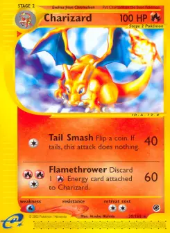 Pokémon-Karte Charizard 039/165