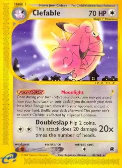 Pokémon-Karte Clefable 041/165