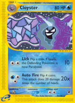 Pokémon-Karte Cloyster 042/165