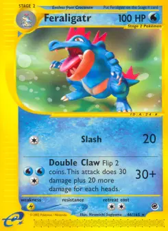 Pokémon-Karte Feraligatr 046/165