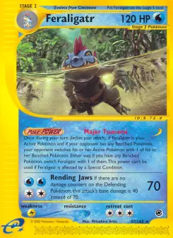 Pokémon-Karte Feraligatr 047/165