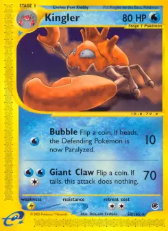 Pokémon-Karte Kingler 050/165