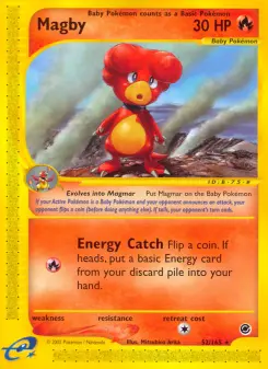 Pokémon-Karte Magby 052/165