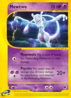 Pokémon-Karte Mewtwo 056/165