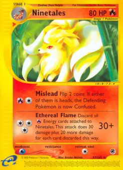 Pokémon-Karte Ninetales 057/165