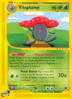 Pokémon-Karte Vileplume 069/165